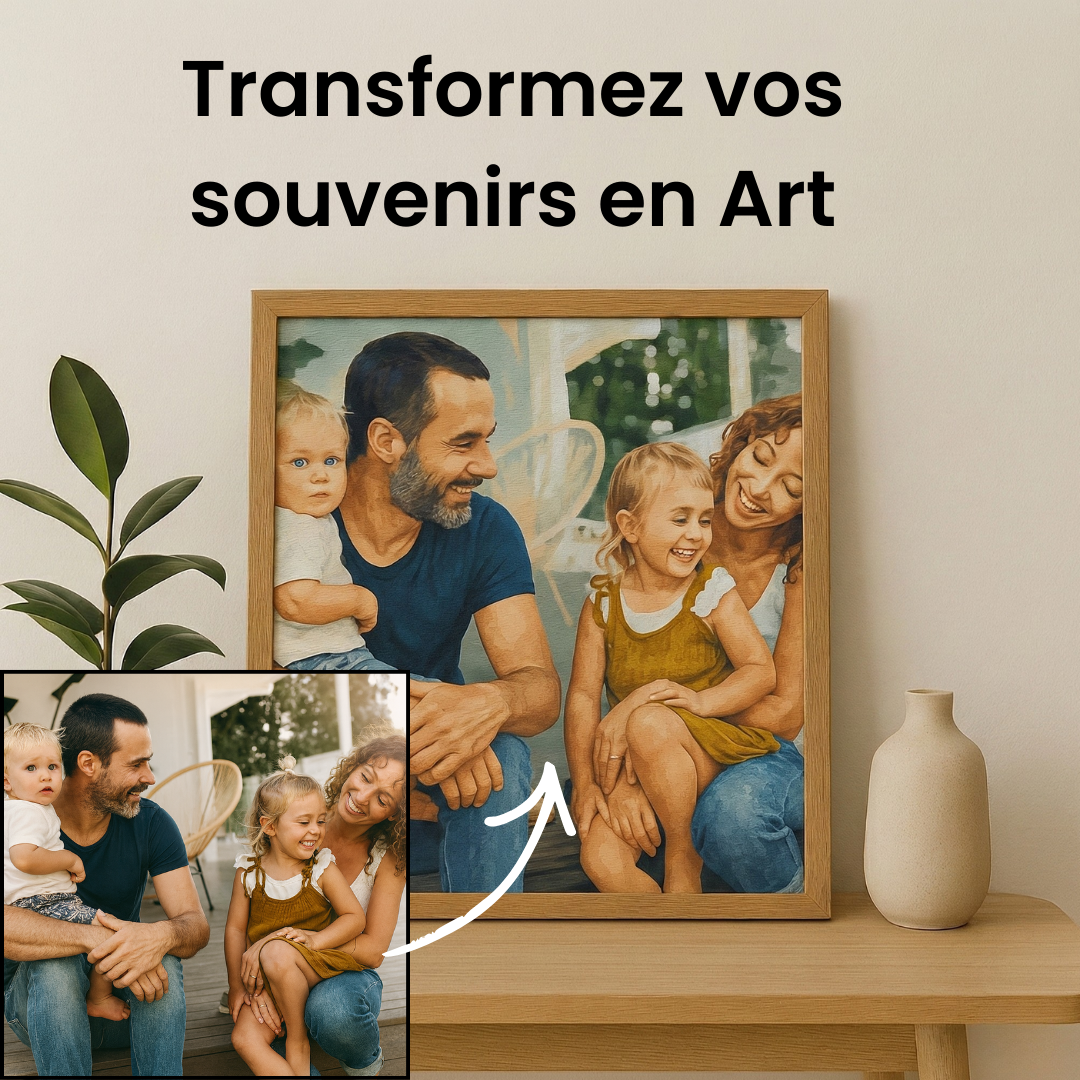 Votre souvenir en peinture par numéro